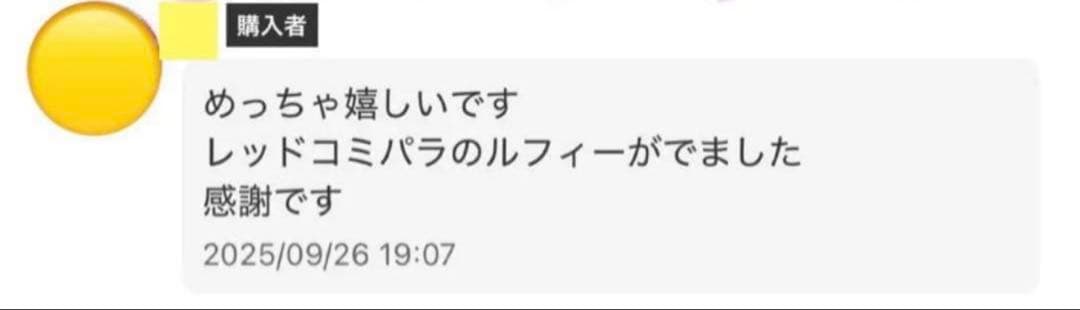 新品未開封ワンピースカード1パック