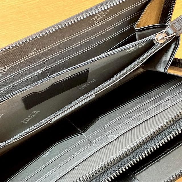 ●MONTBLANCホワイトスター　 ダブルラウンドファスナー オーガナイザー