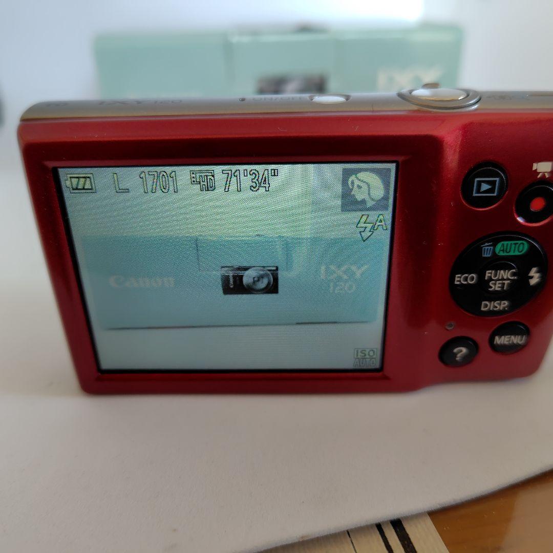 美品 Canon IXY 120 レッド