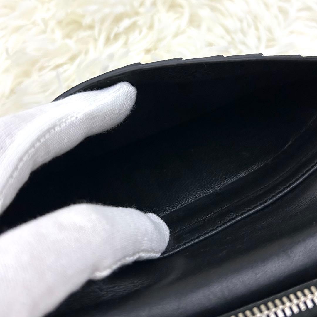 【美品】SAINT LAURENT サンローラン クロコダイル　長財布 箱付き