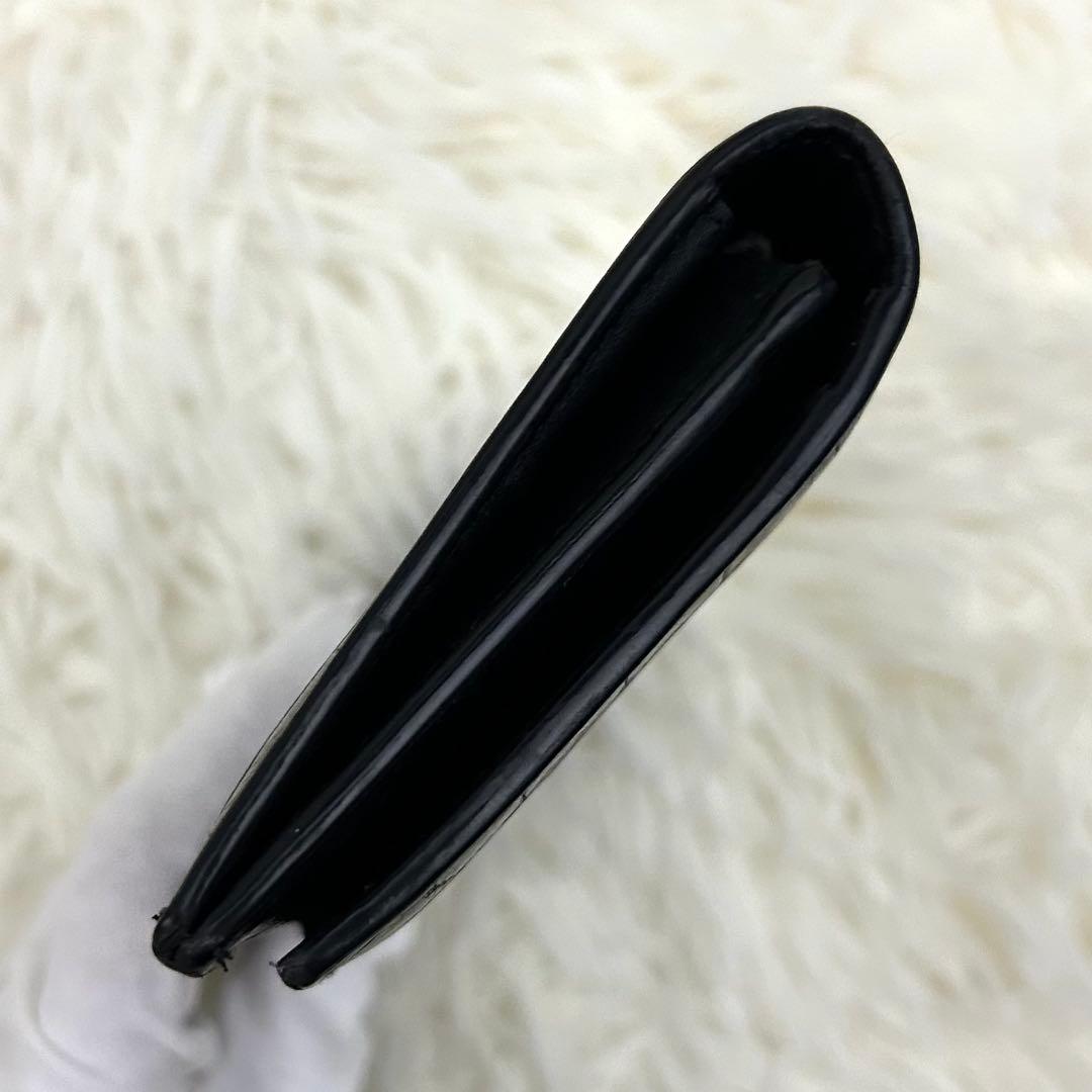 【美品】SAINT LAURENT サンローラン クロコダイル　長財布 箱付き