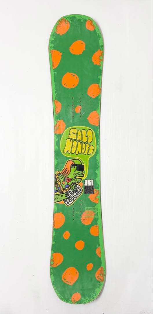 2点セットブーツ無しSALOMON FLUX スノボセット　サロモン　フラックス