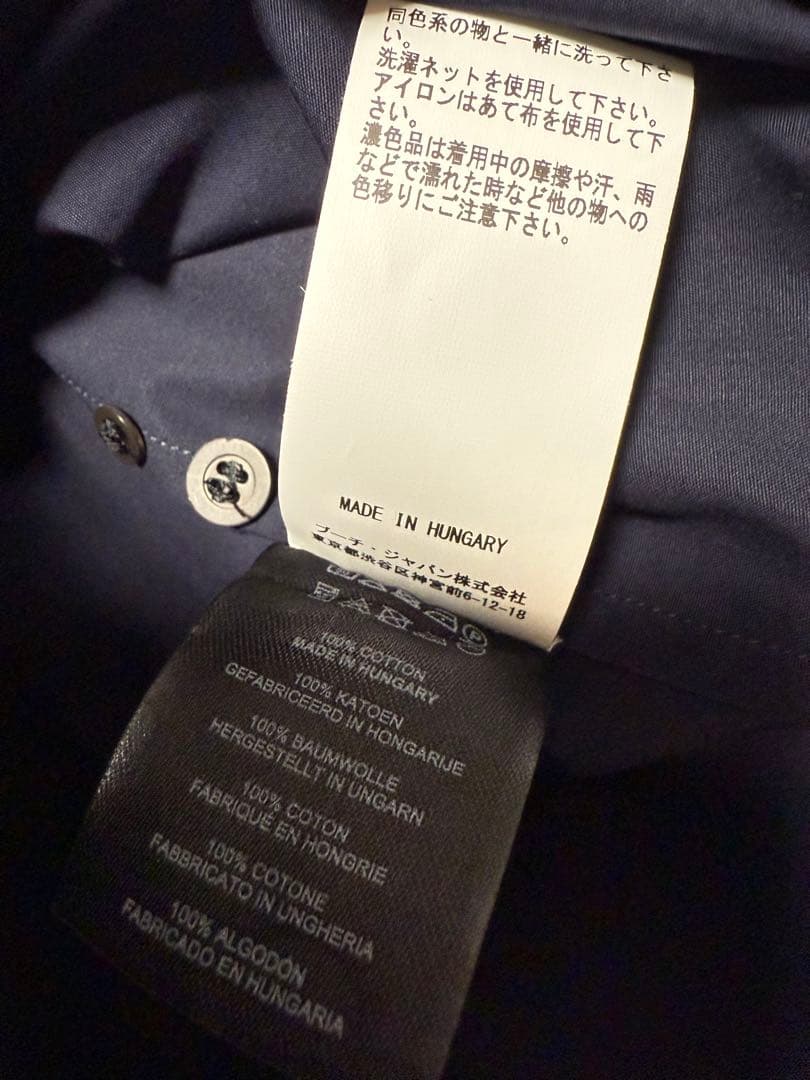 DRIES VAN NOTEN 25SS ハイネックシャツ 新品未使用 タグ付