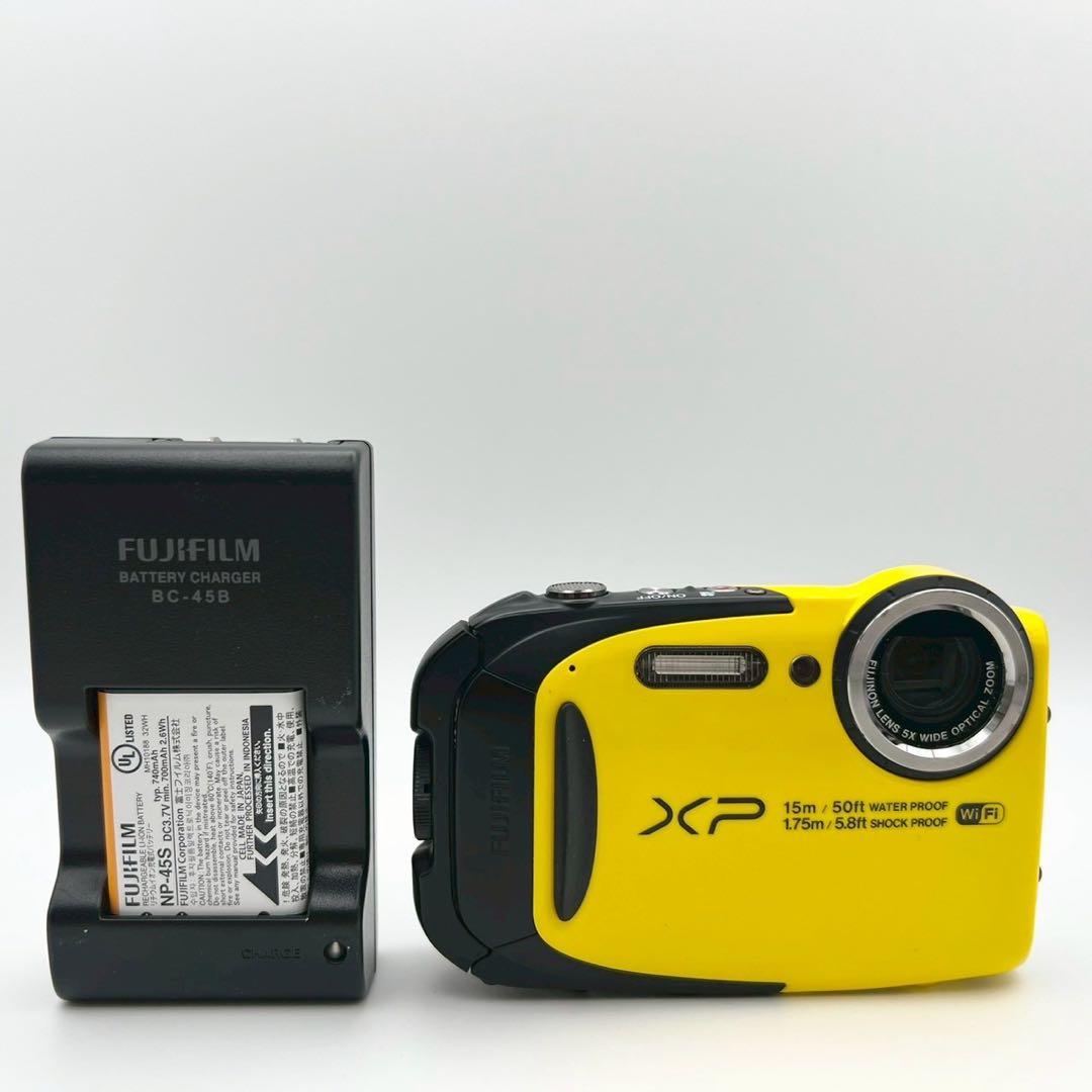 【完動品】FUJIFILM FinePix XP80 防水 コンデジ 動作確認済