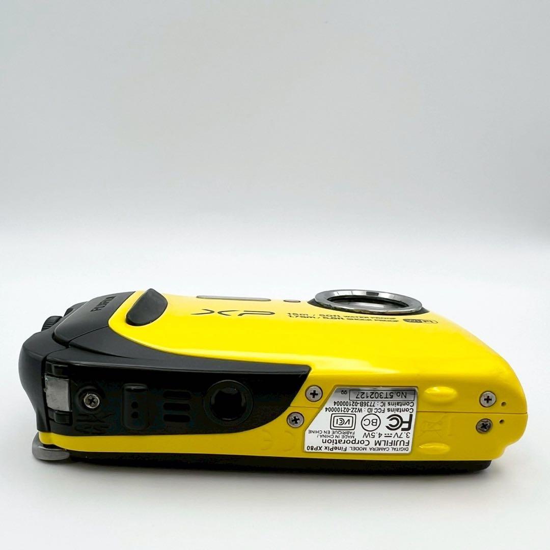 【完動品】FUJIFILM FinePix XP80 防水 コンデジ 動作確認済