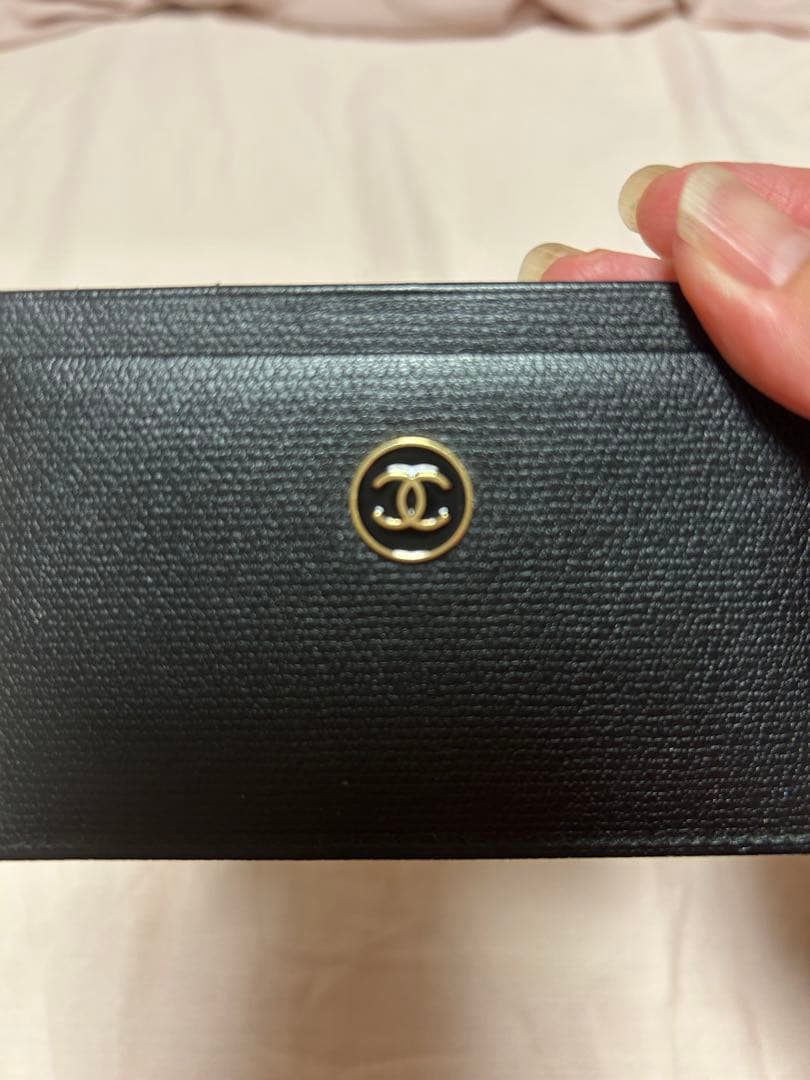 シャネル　CHANEL 名刺入れ　カードケース　定期入れ　美品