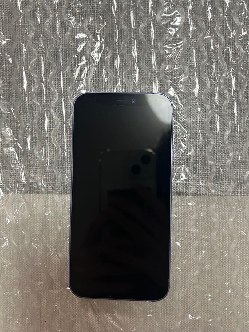 【美品】Apple iPhone 12 mini 64GB パープル 箱充電付き