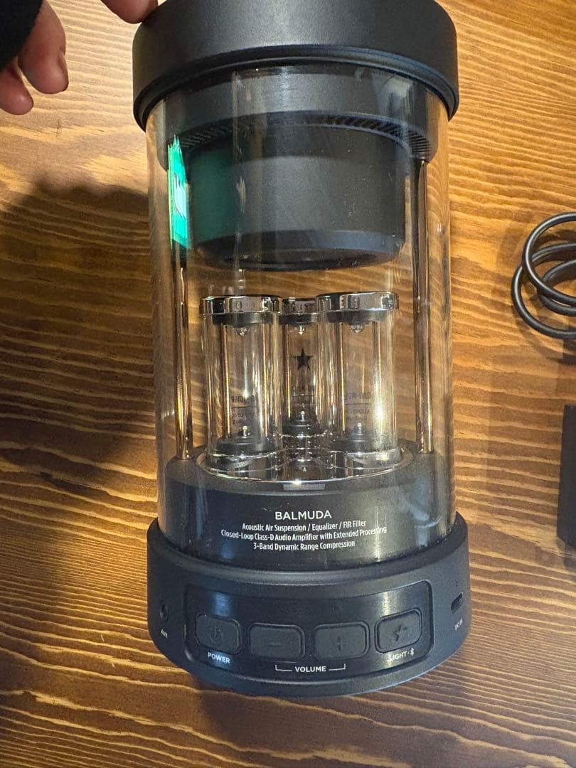 ミンたんBALMUDA Bluetooth スピーカー M01A-BK