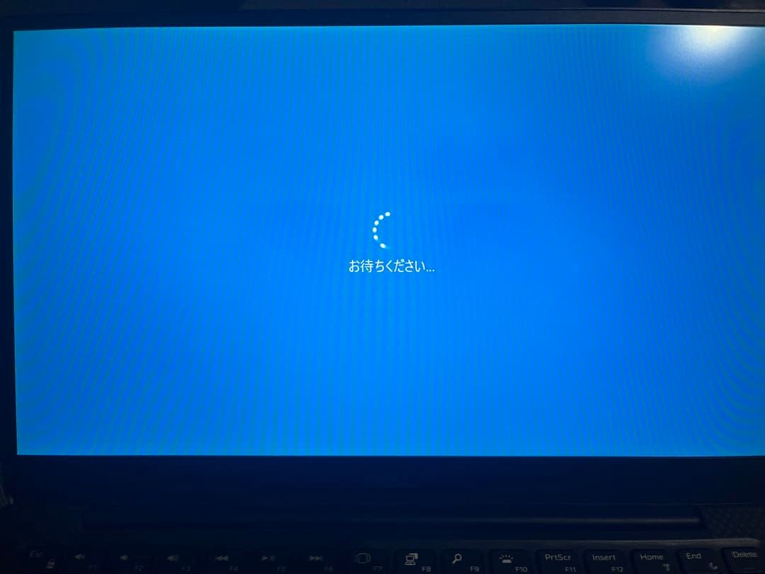 dell xps13 7390本体　指紋認証