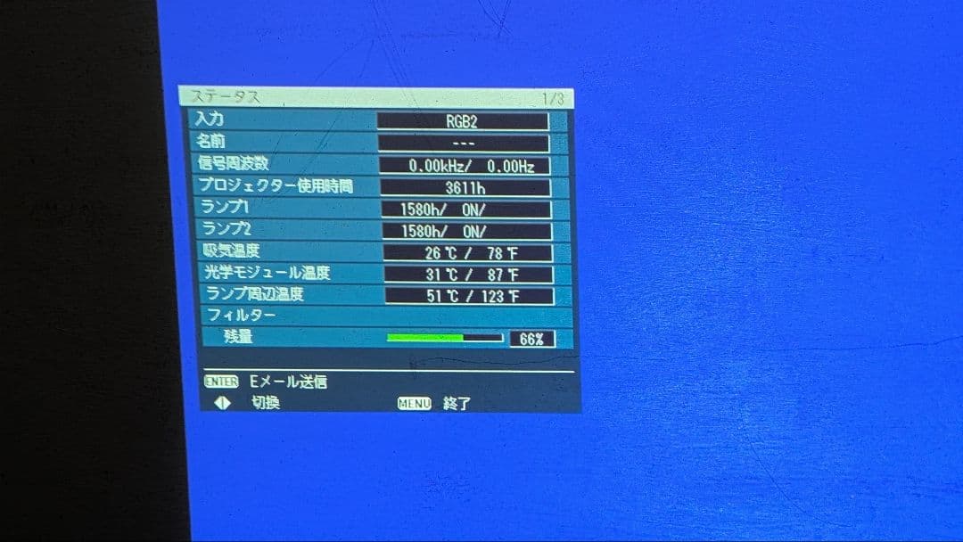 Panasonic PT-DW6300S プロジェクター本体