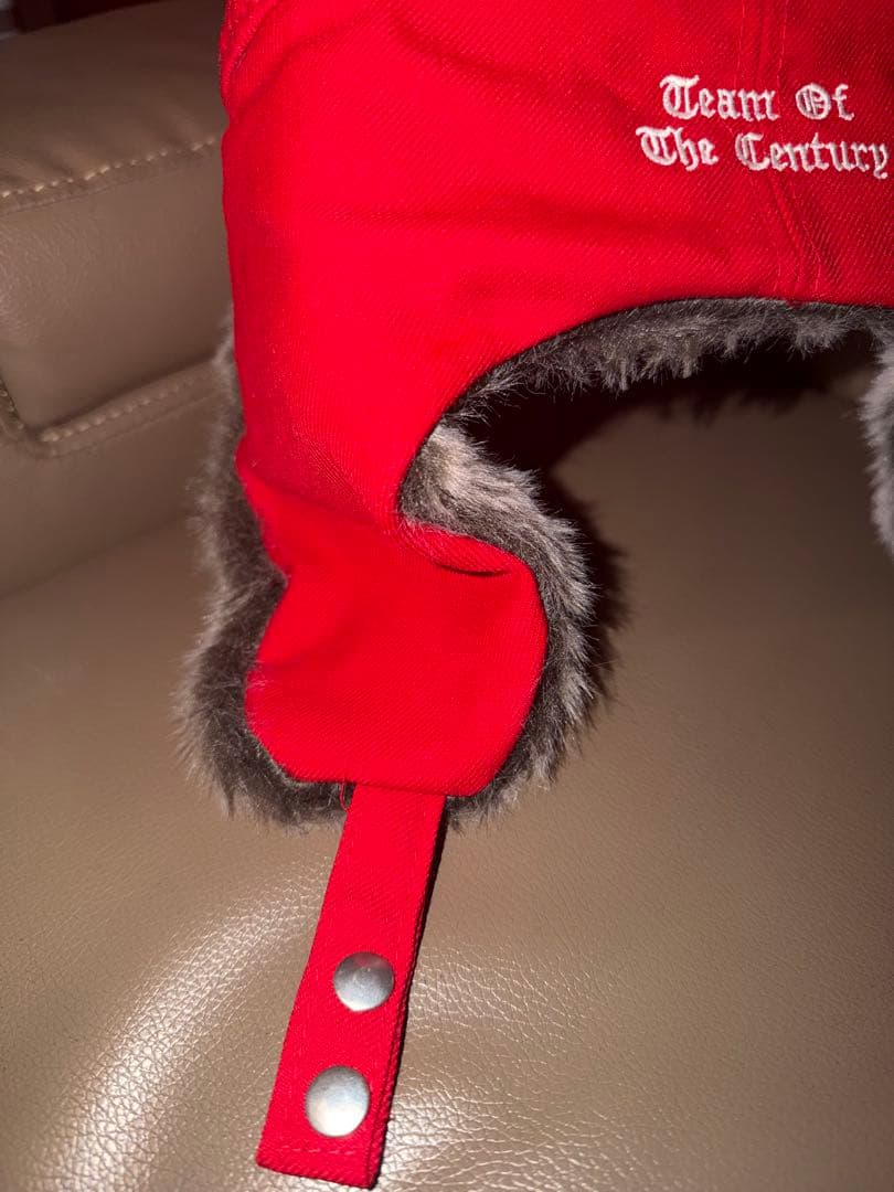 【未使用】Supreme レッド ベースボールキャップ 7 1/2