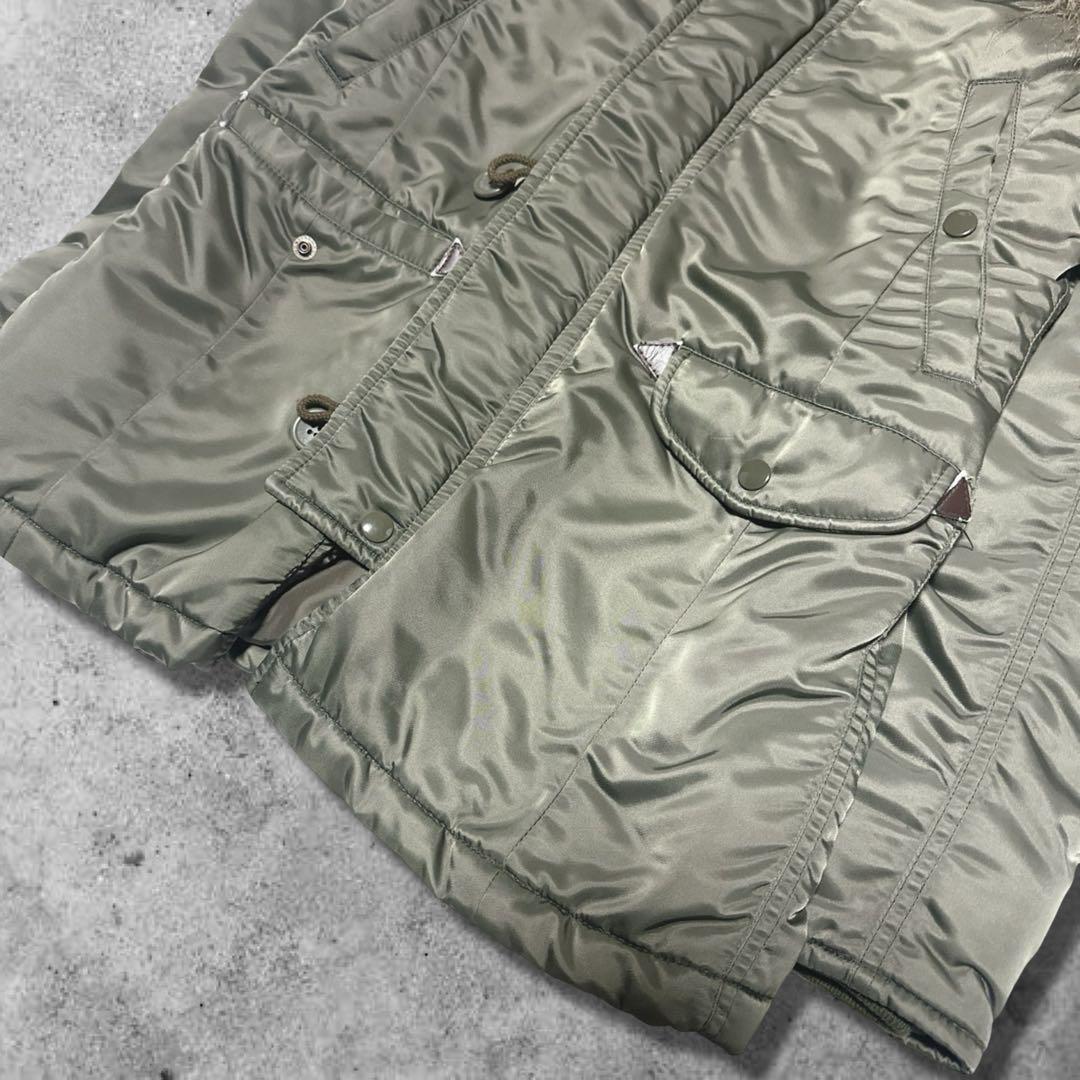 ヒステリックグラマー　美品　刺繍ワッペン　プリマロフト　N3B