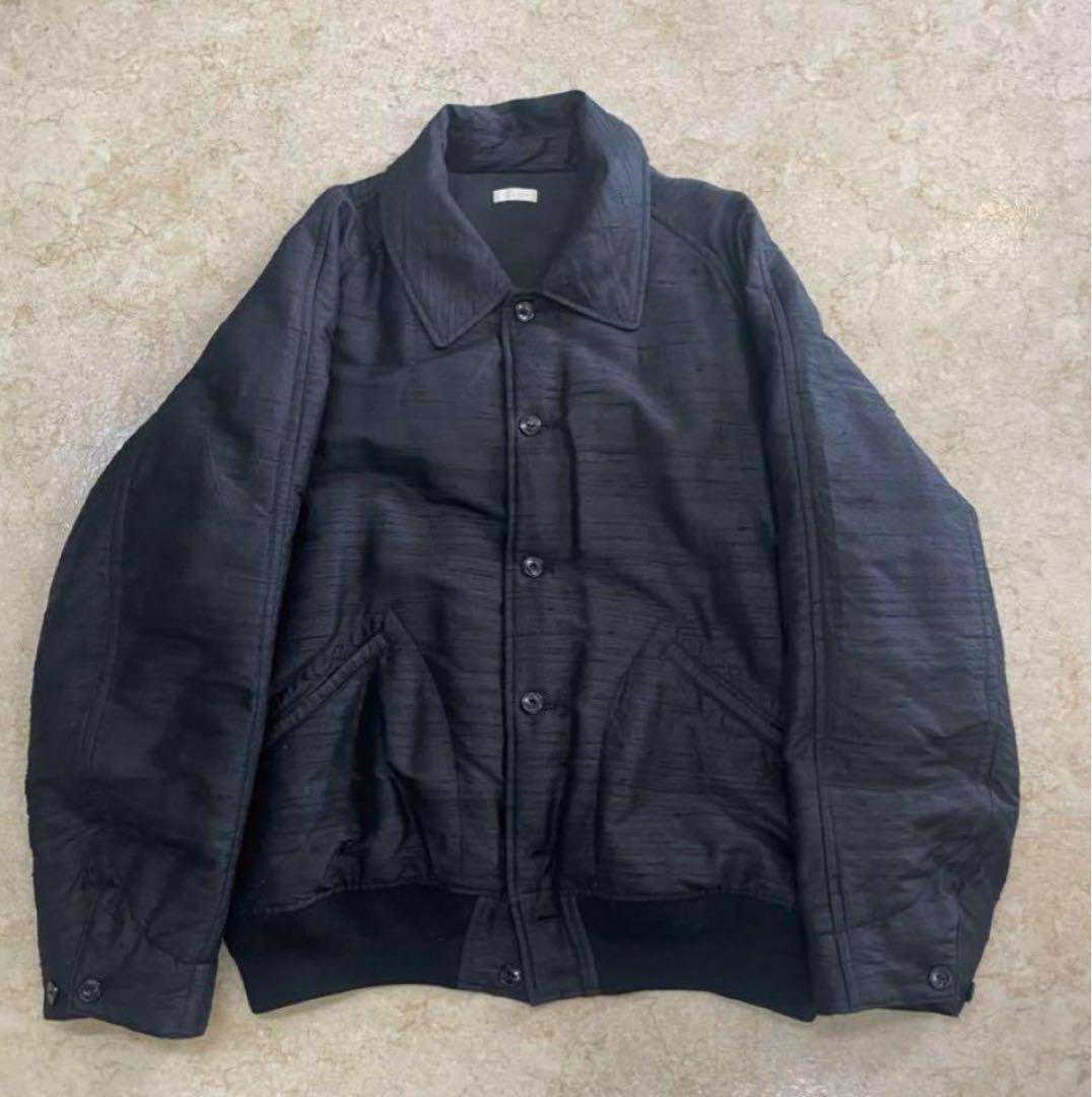 LIDNM WILD SILK PADDED BLOUSON Lサイズ