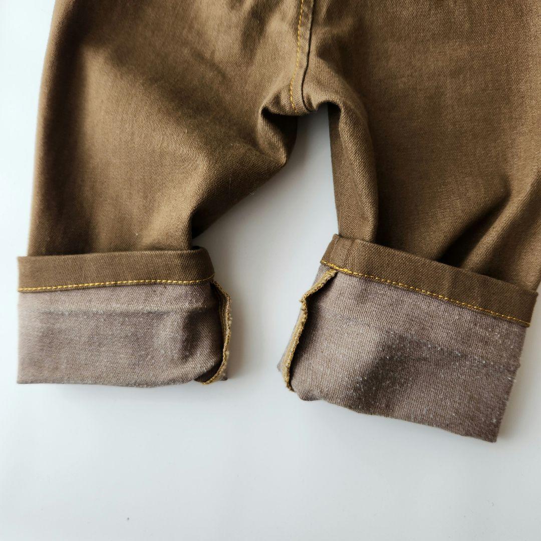 ボトムス hello lupo brown denim pants 18-24m