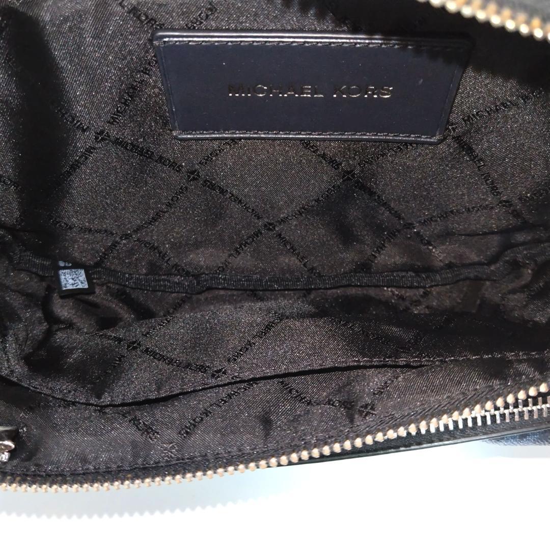 美品✨ マイケルコース ボディバッグ シグネチャー ネイビー ウエストポーチ