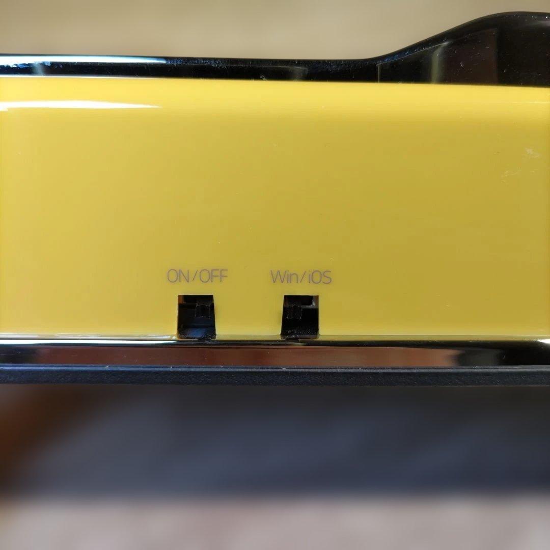 [美品] タイプライター風ワイヤレスキーボード「PENNA」マスタードイエロー