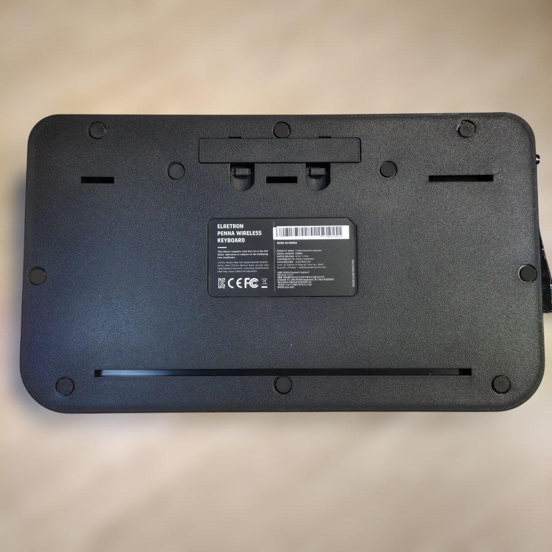 [美品] タイプライター風ワイヤレスキーボード「PENNA」マスタードイエロー