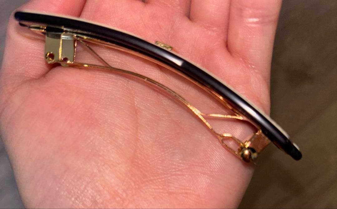 【期間限定価格】Alexandre de paris バレッタ (8 cm)