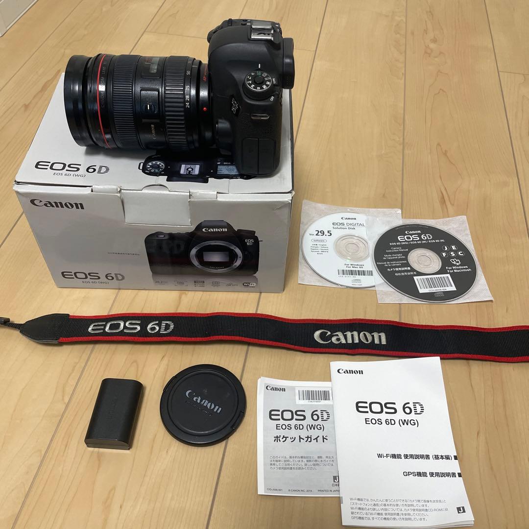 Canon EOS 6D＋レンズ1本ef24-70mmセット