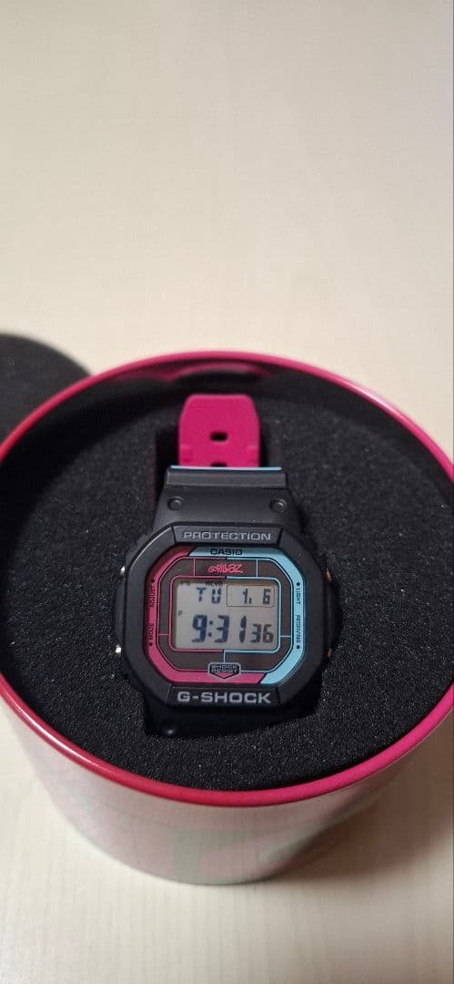 G-SHOCK GW-B5600GZ Gorillazコラボ 電波ソーラー極美品