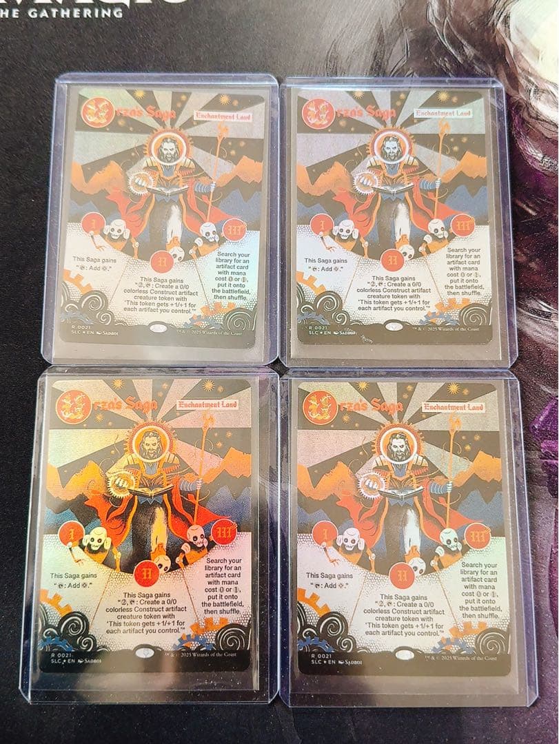 【SLD foil】ウルザの物語　英語　4枚セット