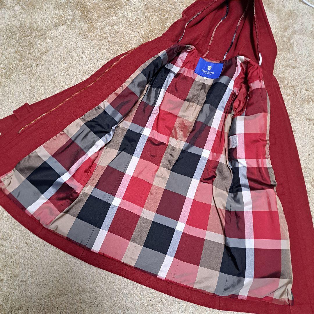 ブルーレーベルクレストブリッジ　ダッフルコート　ウール　38サイズ