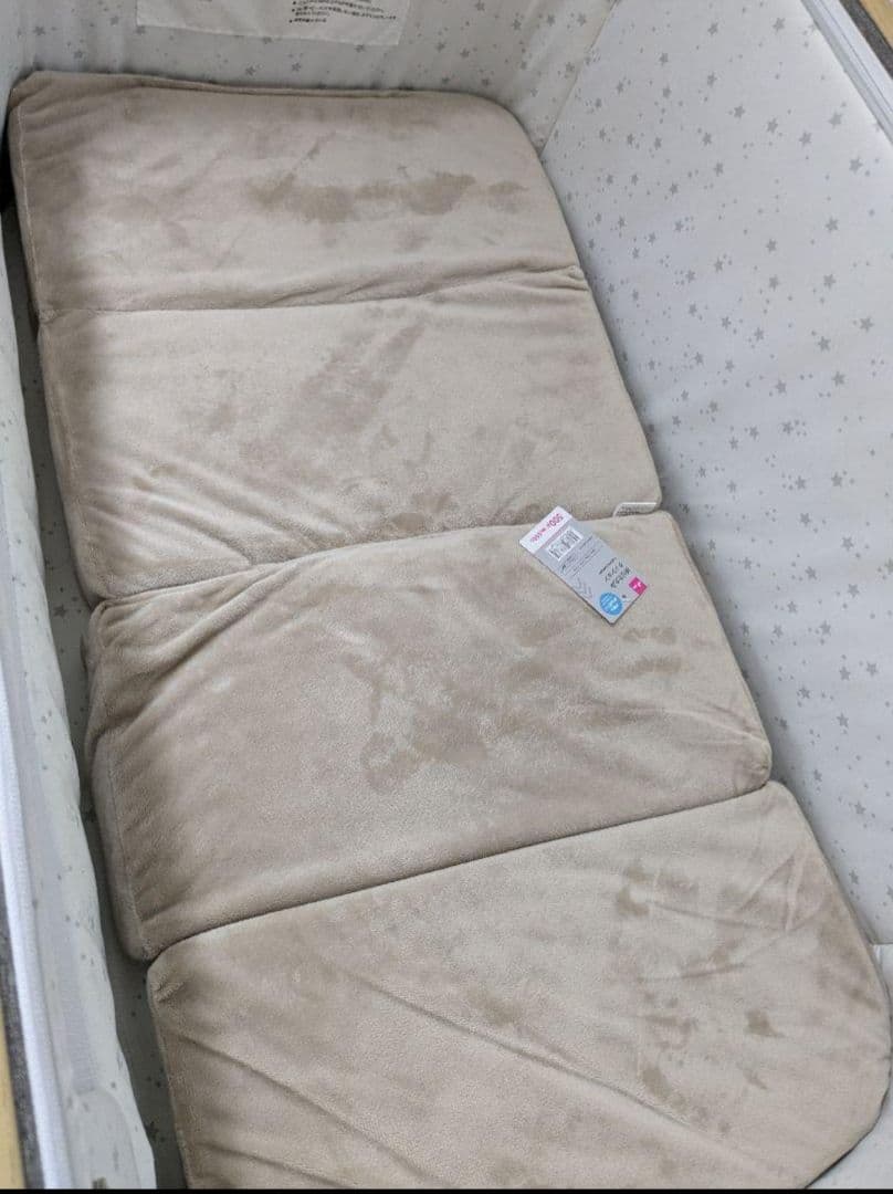 hzdmj　ダイソーマット付　PUPPAPUPO2枚セット　ベビーベット