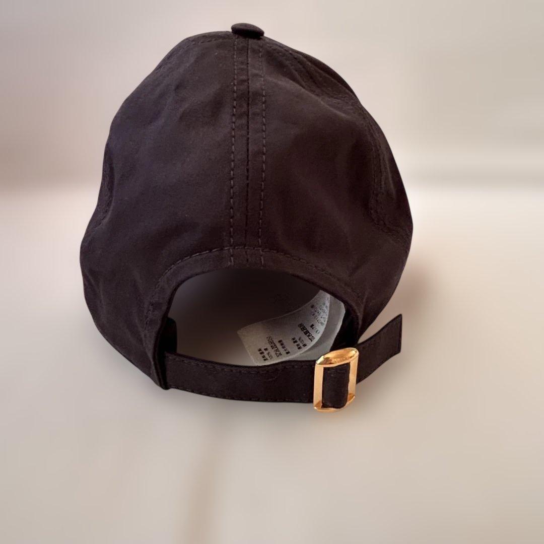 【未使用】CELINE ブラック ベースボールキャップ M