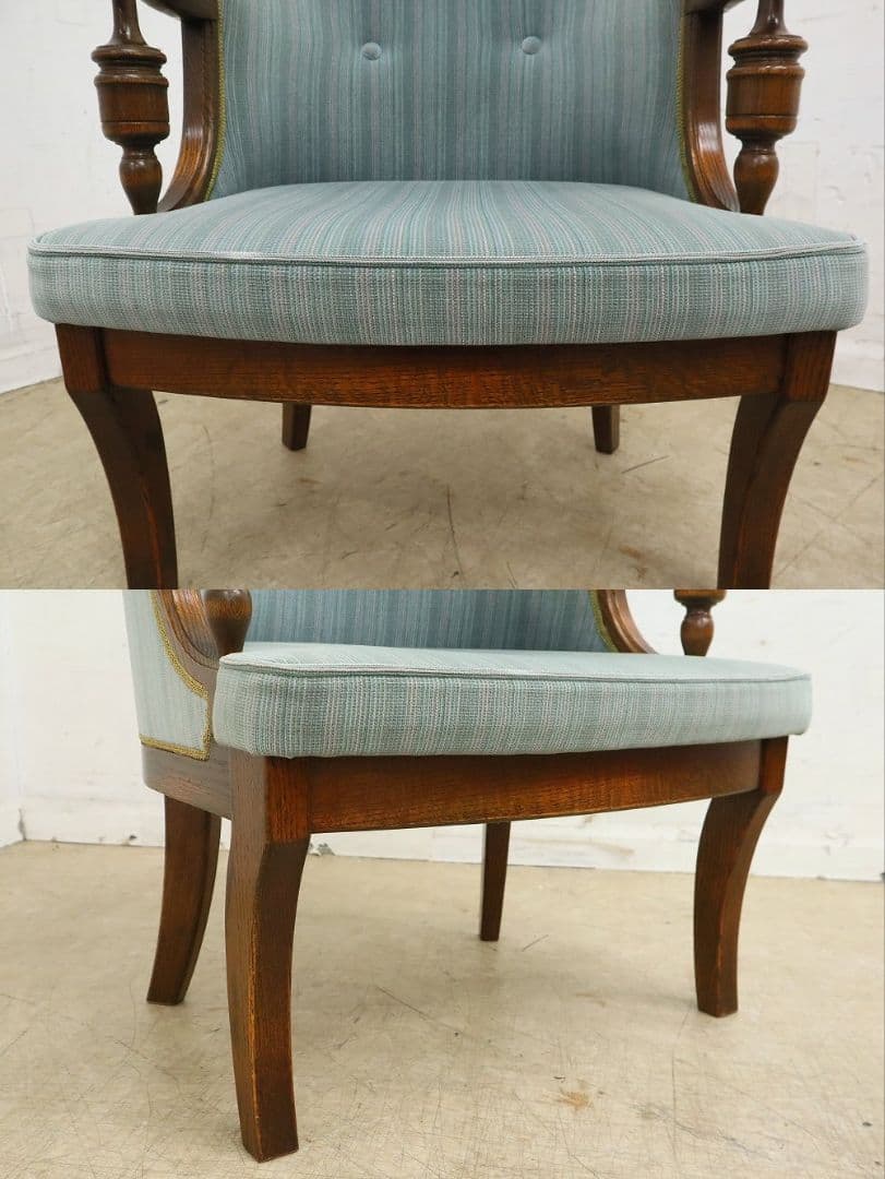 いずみ【ブルージュ】アームチェア①・オーク材・ＩDC大塚家具