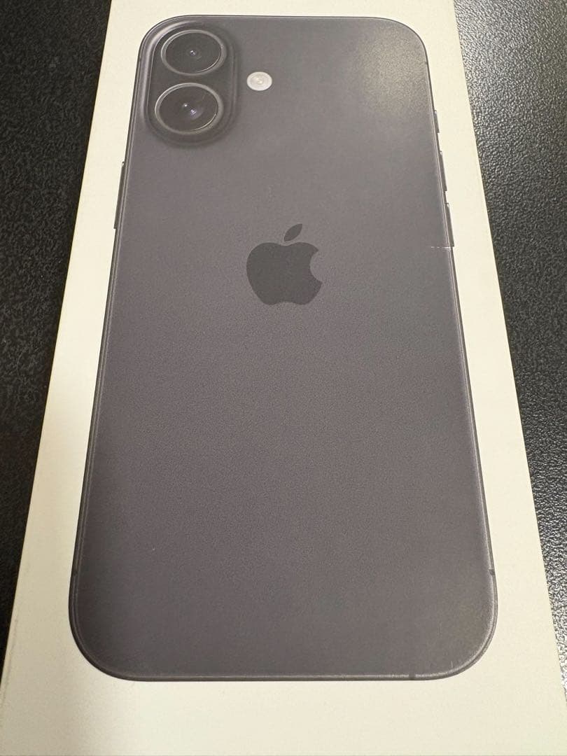 Apple iPhone16 ブラック 128GB 本体 美品 99%