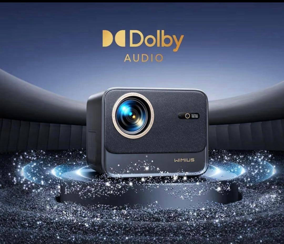 【新品・未使用】WiMiUSプロジェクターNetflix公式対応 / よど