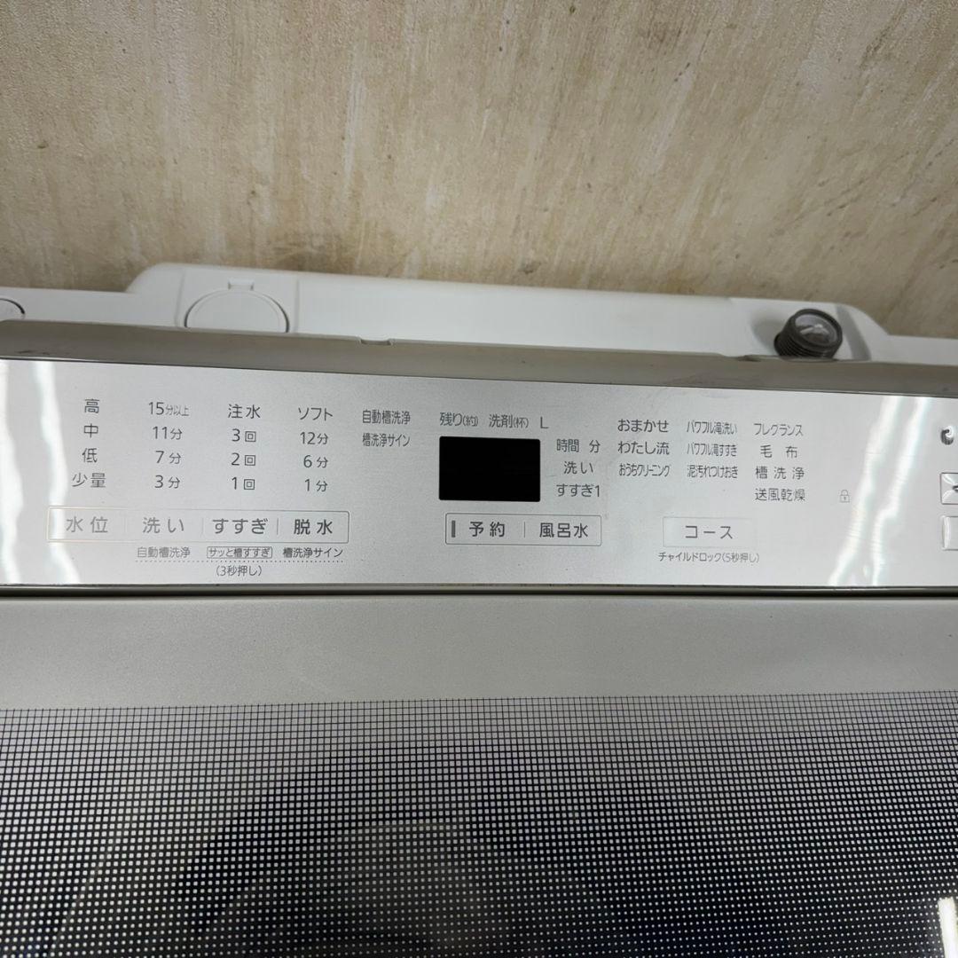 21C7 送料設置無料☆Panasonic　洗濯機　大容量10㌔　冷蔵庫