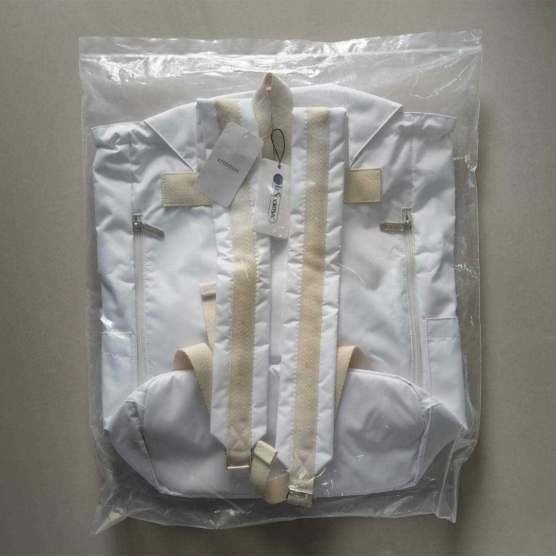 レスポートサック 神崎恵 ホワイト リュック バックパック