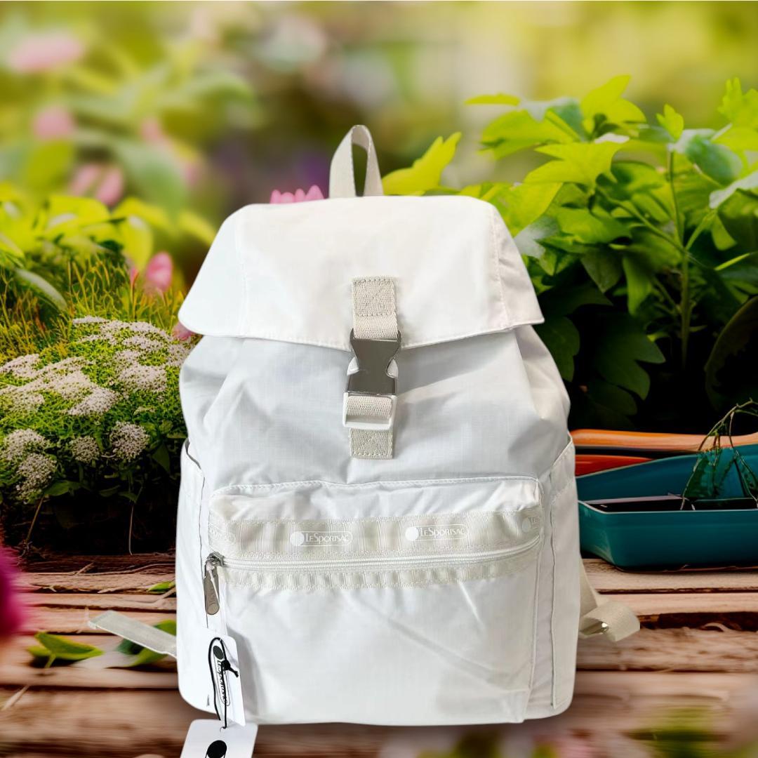 レスポートサック 神崎恵 ホワイト リュック バックパック