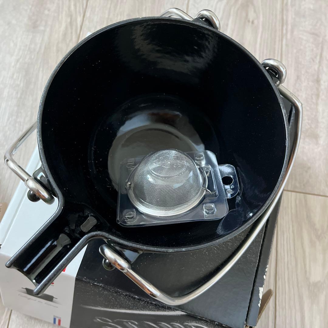 STAUB ティーポット　ラウンド　バジルグリーン