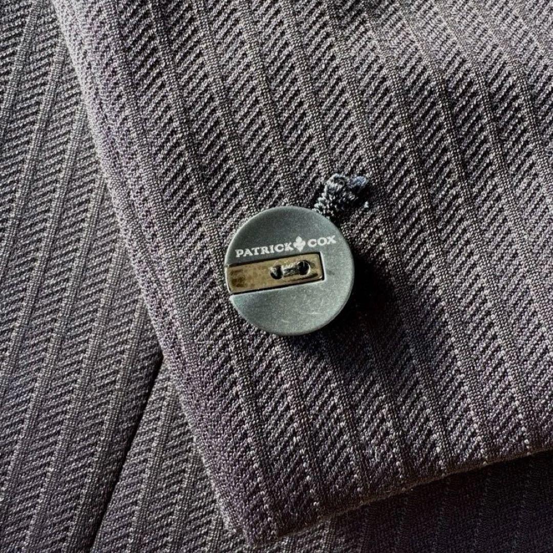 ✨新品✨パトリックコックス　パンツスーツ　スリーピース　ネイビー　ストライプ