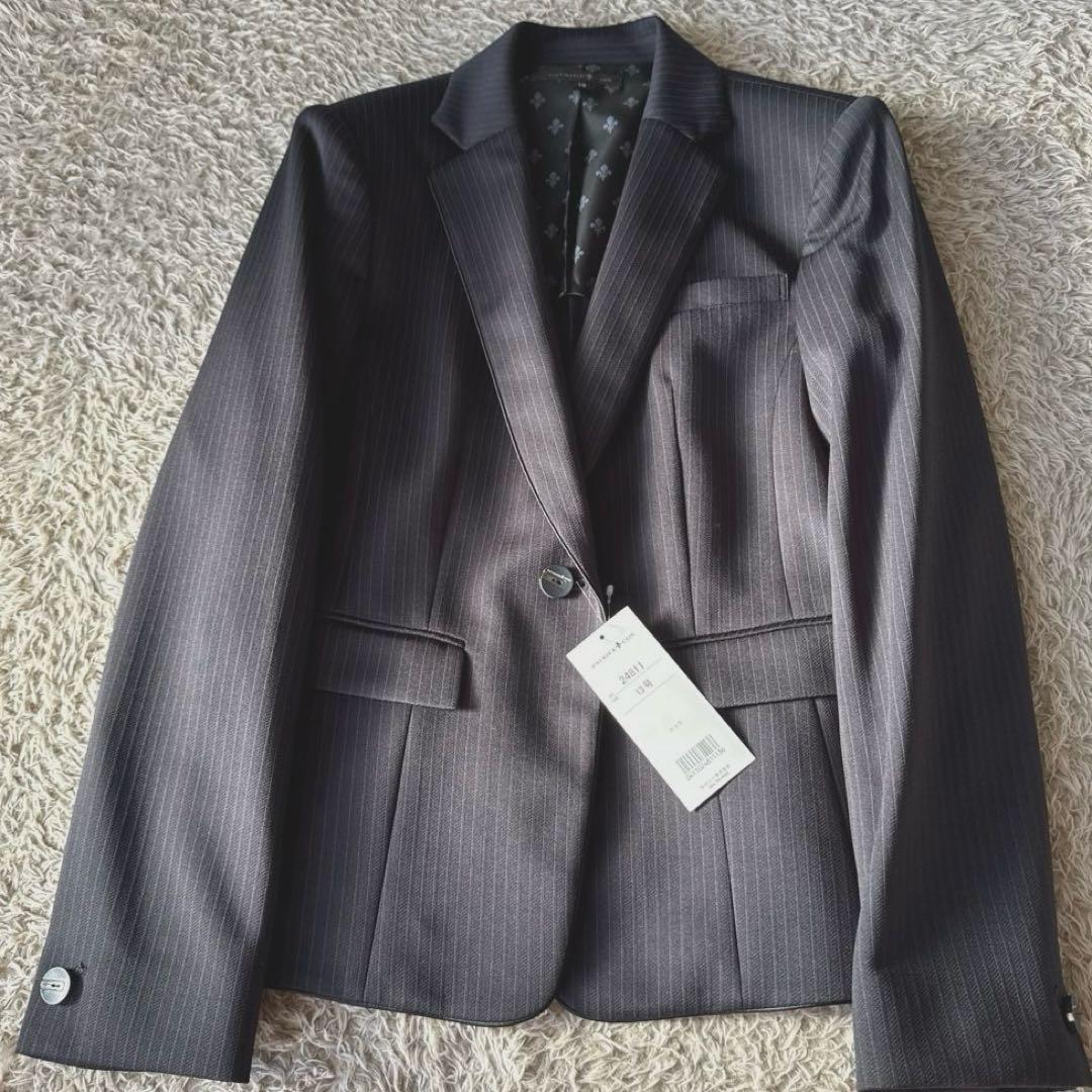 ✨新品✨パトリックコックス　パンツスーツ　スリーピース　ネイビー　ストライプ