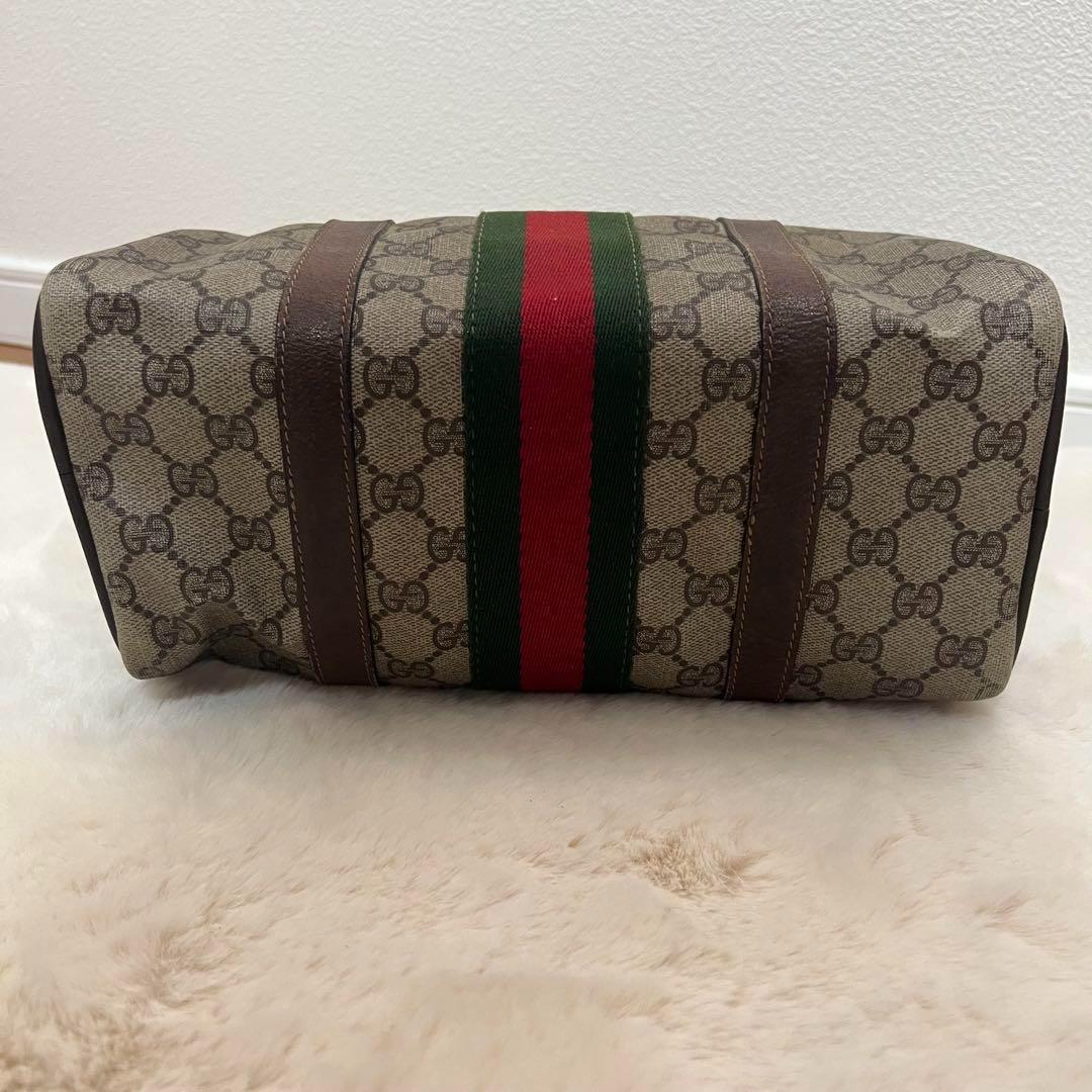 【ジャンク品】GUCCI　グッチ ヴィンテージ シェリーライン ボストン