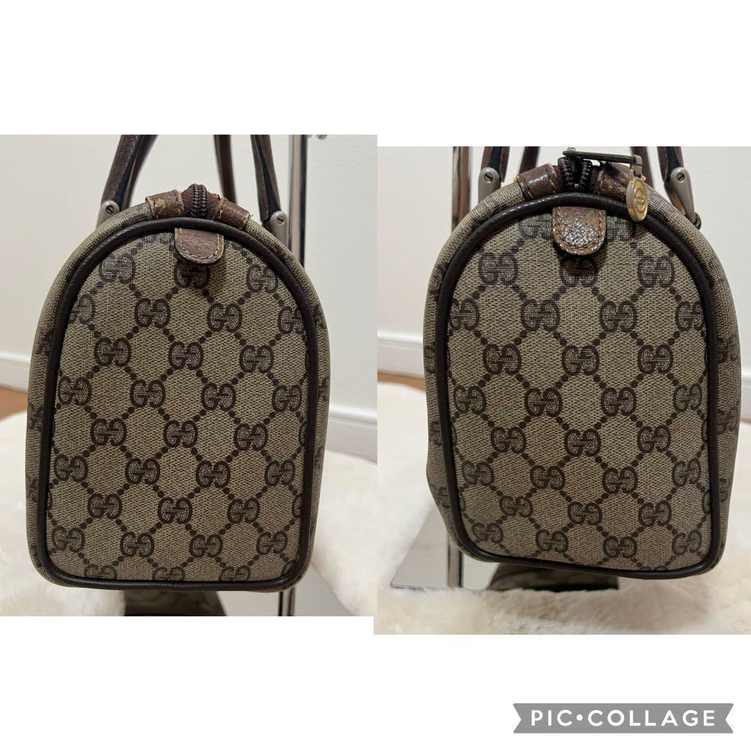 【ジャンク品】GUCCI　グッチ ヴィンテージ シェリーライン ボストン