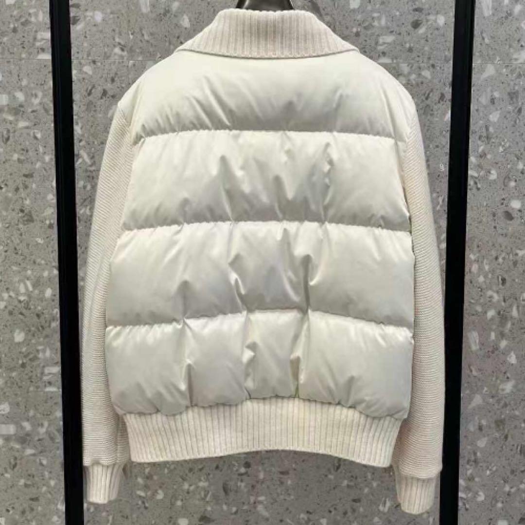 DHOLIC 2WAYニット スリーブ エコファー ダウン ジャンパー 韓国