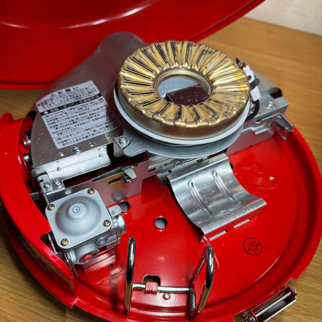 センゴクアラジン ポータブルガスストーブ レッド