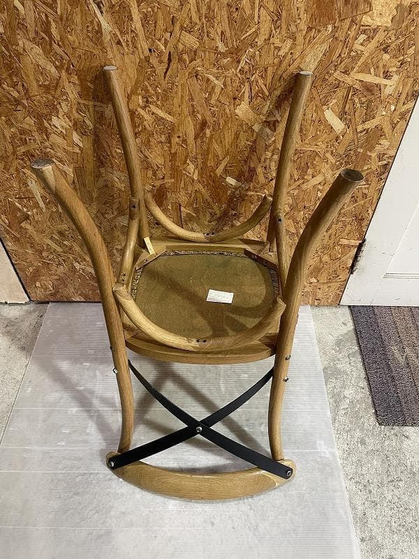 クロスバック　ダイニングチェア　X-BACKⅢ　チェア