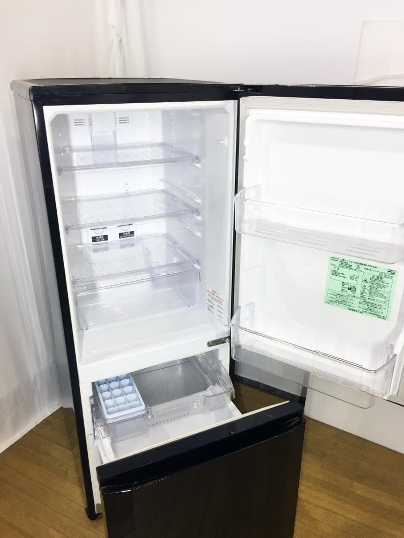 送料無料★ 三菱 146L 2ドア冷蔵庫【MR-P15S-B】