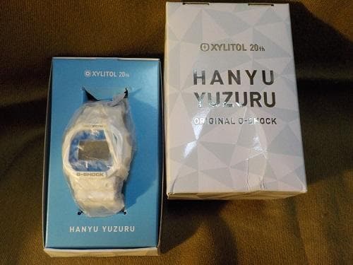 羽生結弦　Gショック　HANYU YUZURU G-SHOCK XYLITOL