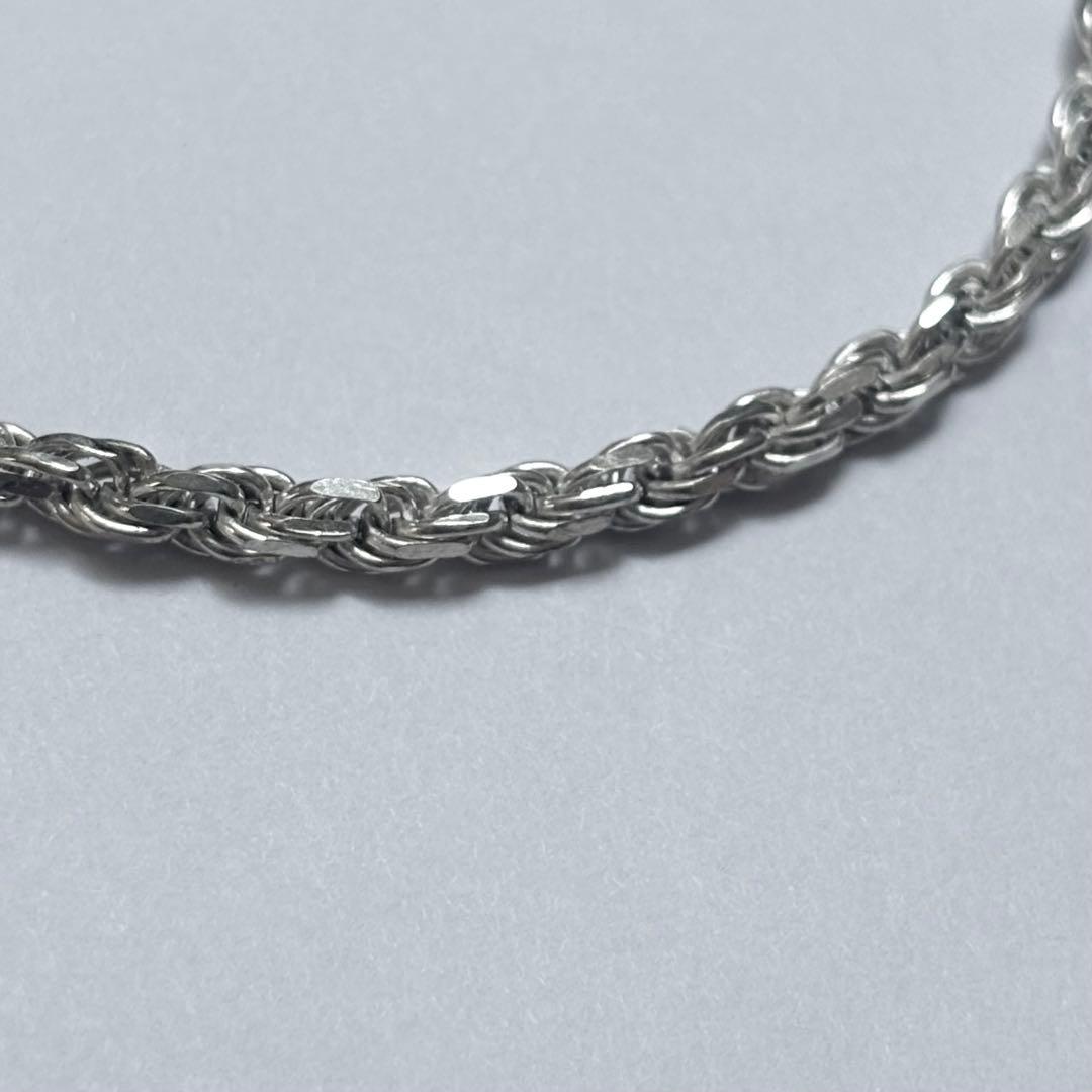 ITALY925 ヴィンテージ ツイストロープブレスレット シルバー925