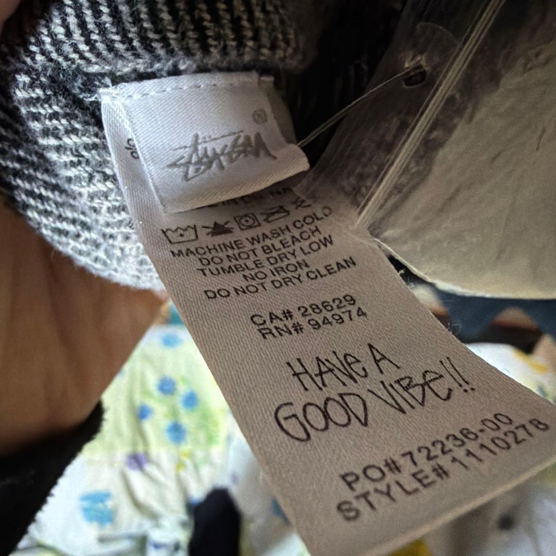 stussy PLAID ZIP SHIRT オンブレ　Mサイズ