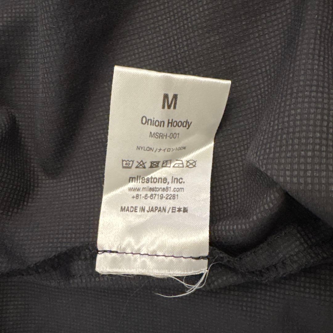 milestone オニオンフーディ Mサイズ