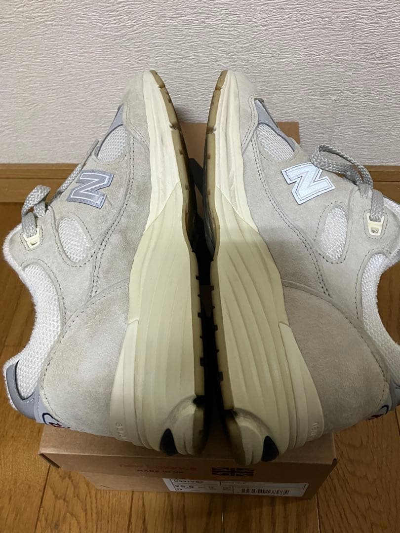 靴 New Balance 991V2 \"Vintage Sport\" 25.5