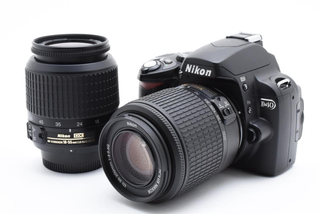 大特価✨初心者さん向け✨Nikon D40 ダブルズームセット✨