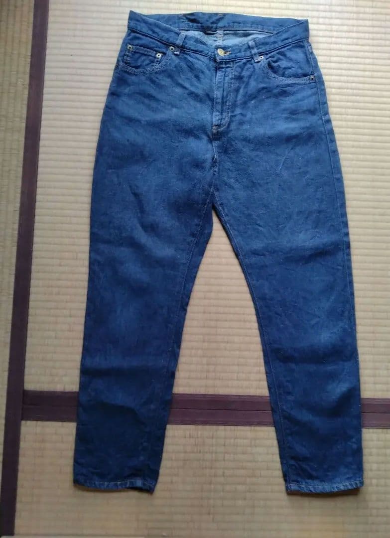 中川政七商店　 麻デニムパンツ　M　インディゴ